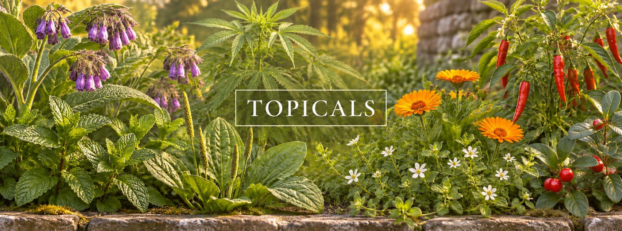 Topical wellness products for skin, tissue, muscle and joint support