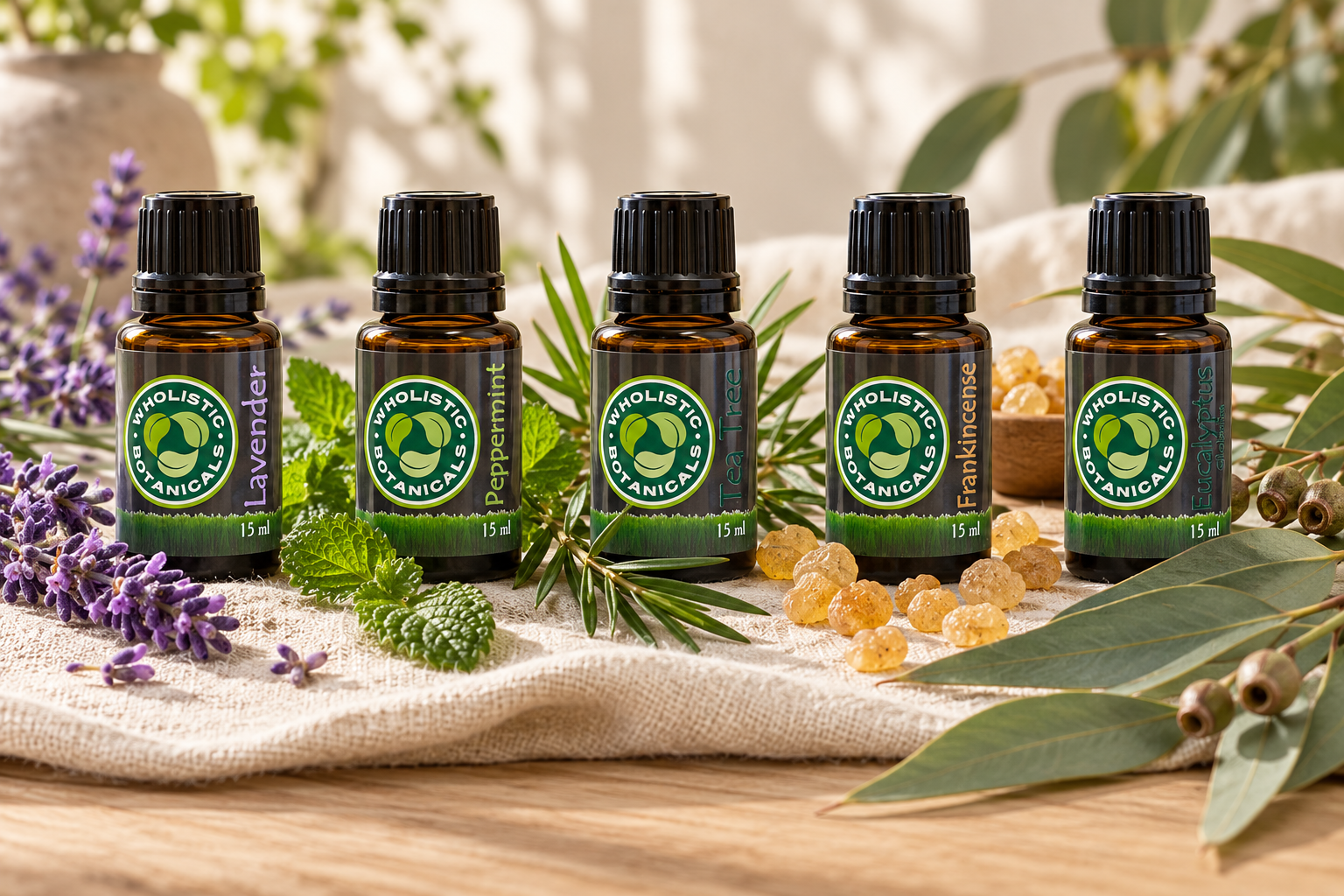 Five Essential Oils for the home
