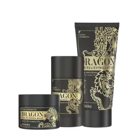 Dragon Pain Relieving Black Bundle Broad Spectrum - Jar, Roll Up & Lotion