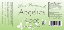 Angelica Root Extract 1 Oz