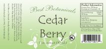 Cedar Berry Extract 1 Oz