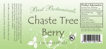 Chaste Tree Berry Extract 1 Oz