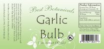 Garlic Bulb Extract 1 Oz