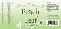 Peach Leaf Extract 1 Oz