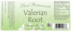 Valerian Root Extract 1 Oz. (Fresh)