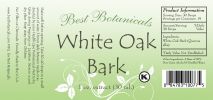 White Oak Bark Extract 1 Oz