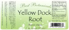 Yellow Dock Root Extract 1 Oz