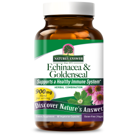 Nature's Answer - Echinacea With Goldenseal - 90 Vcaps