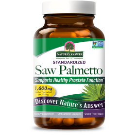 Nature's Answer - Saw Palmetto Berry Extract - 120 Vcaps
