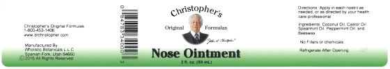 Nose Ointment 2 Oz