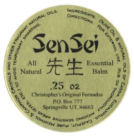 Sen Sei Menthol Rub Ointment .25 Oz
