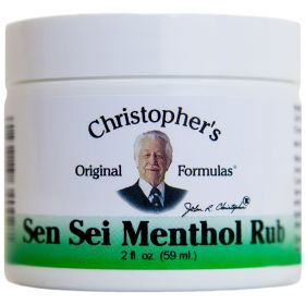 Sen Sei Menthol Rub Ointment 2 Oz
