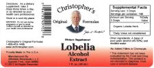 Lobelia Herb Alcohol Extract 1 Oz