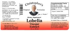 Lobelia Herb Vinegar Extract 1 Oz