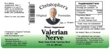 Valerian Nerve Extract 2 Oz