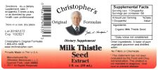 Milk Thistle Seed Extract 2 Oz