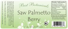 Saw Palmetto Berry Extract 1 Oz