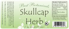 Skullcap Herb Extract 1 Oz