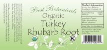 Turkey Rhubarb Root Extract 1 Oz