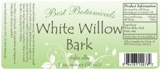 White Willow Bark Extract 1 Oz