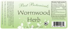 Wormwood Herb Extract 1 Oz