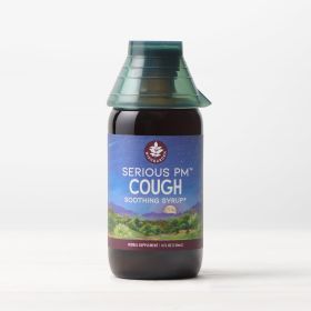 WishGarden Herbs Serious Cough Pm Soothing Syrup — 4 FL OZ jigger