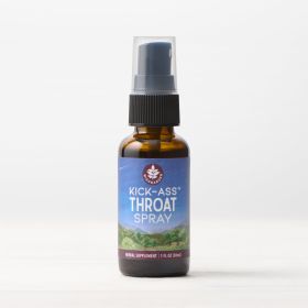 WishGarden Herbs Kick-Ass Throat Spray — 1 FL OZ spray