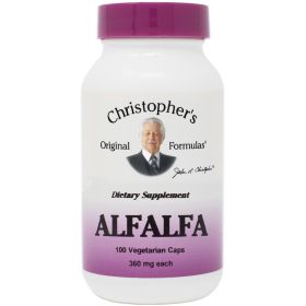 Alfalfa Leaf Capsule 100 Ct
