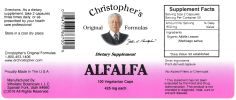 Alfalfa Leaf Capsule 100 Ct