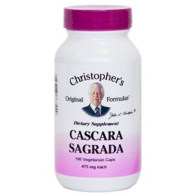 Cascara Sagrada Bark Capsule 100 Ct