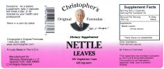 Nettle Leaf Capsule 100 Ct