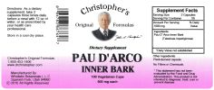 Pau D' Arco Bark Capsule 100 Ct