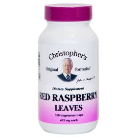 Red Raspberry Leaf Capsule 100 Ct