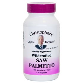 Saw Palmetto Berry Capsule 100 Ct