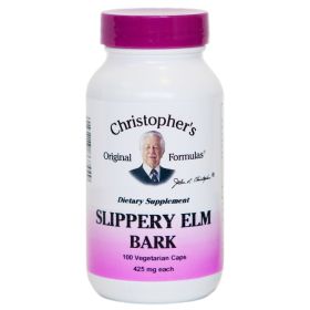 Slippery Elm Bark Capsule 100 Ct