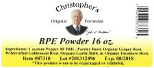 Bpe Powder 16 Oz