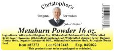 Metaburn Powder 16 Oz