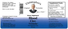 Blood Circ Capsule 100 Ct