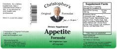 Appetite Formula Capsule 100 Ct