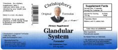 Glandular System Capsule 100 Ct