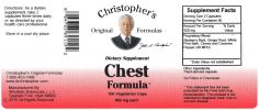 Chest Formula Capsule 100 Ct