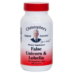 False Unicorn & Lobelia Capsule 100 Ct