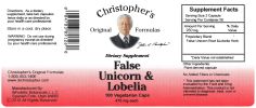 False Unicorn & Lobelia Capsule 100 Ct