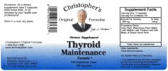 Thyroid Maintenance Capsule 100 Ct
