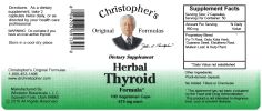 Herbal Thyroid Capsule 100 Ct