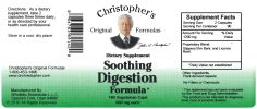 Soothing Digestion Capsule 180 Ct