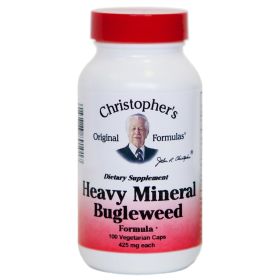 Heavy Mineral Bugleweed Capsule 100 Ct