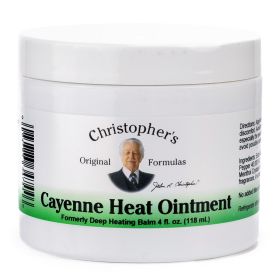 Cayenne Heat Ointment 4 Oz