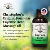 Cayenne Heat Massage Oil 4 Oz