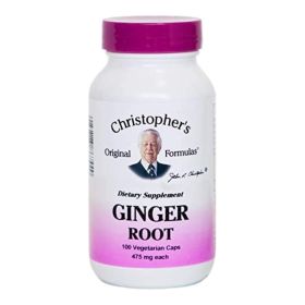 Ginger Root Capsule 100 Ct